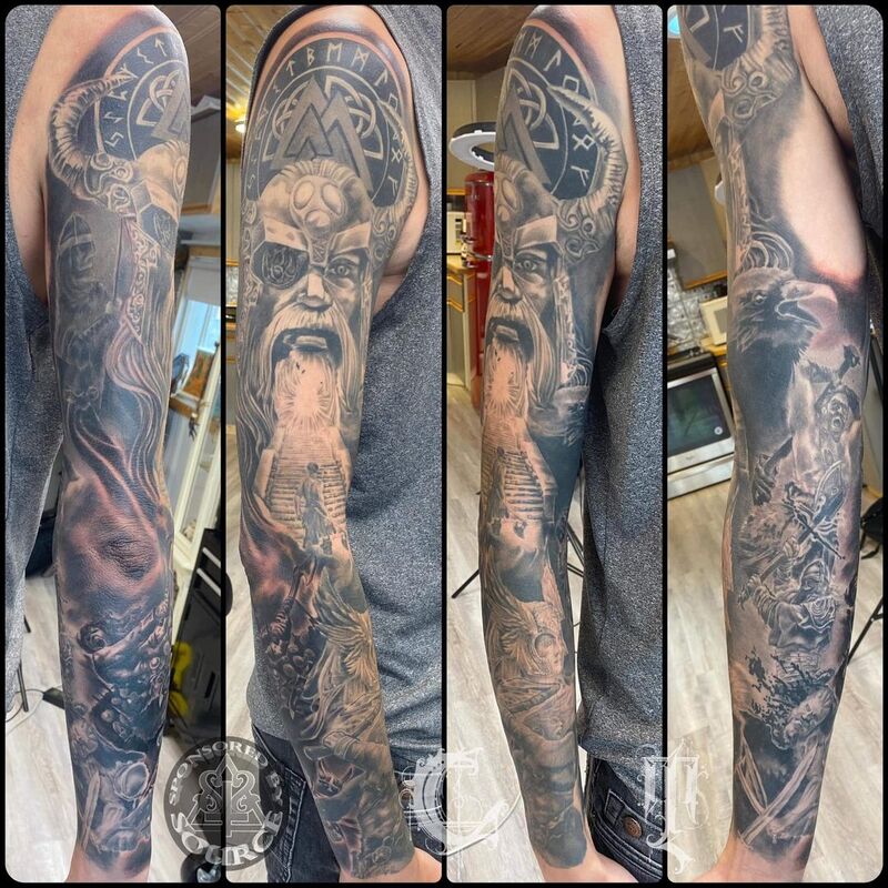 viking sleeve by mike Thompson hill